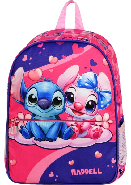 Waddell Lisanslı Stiç Koala Baskılı Desenli Mor-Pembe Anaokul Kreş Sırt Çantası modelleri