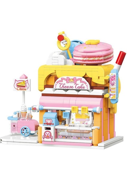 KP28006 Keeppley Red Cat Cake Shop -Vagon Life