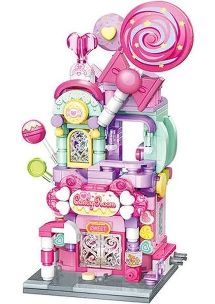 KP28012 Keeppley Candy Shop City Corner Blok Seti -Vagon Life