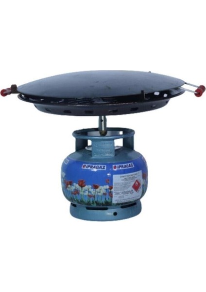 Çift Fonksiyonlu 45 cm Metal Tüplü Sac, Katmer ve Kavurma İçin Uygun, Çok Renkli, 215 ml fiyatları