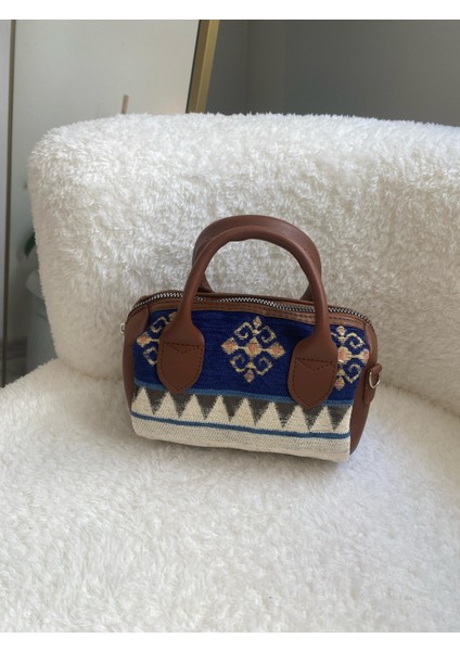 Kadın Etnik Kilim Desen Küçük Boy Çanta fiyatları