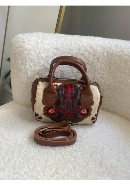 Kadın Etnik Kilim Desen Küçük Boy Çanta fiyatları