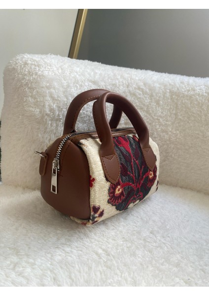 Kadın Etnik Kilim Desen Küçük Boy Çanta modelleri