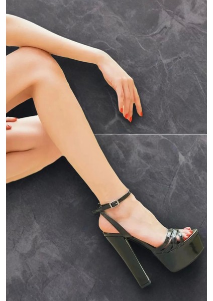 Kadın Elegant Ayakkabı Nude Platform Ayakkabı Özel Tasarım Abiye Ayakkabı