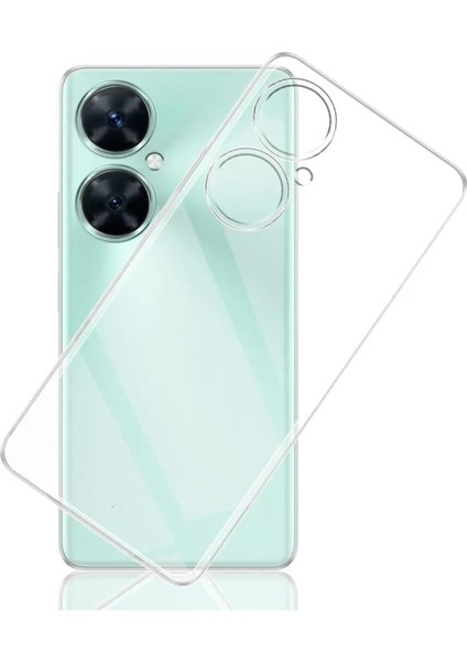 Caseworld Huawei Nova 11I ile Uyumlu Kapak Kamera Korumalı Süper Silikon Şeffaf Kılıf fiyatları