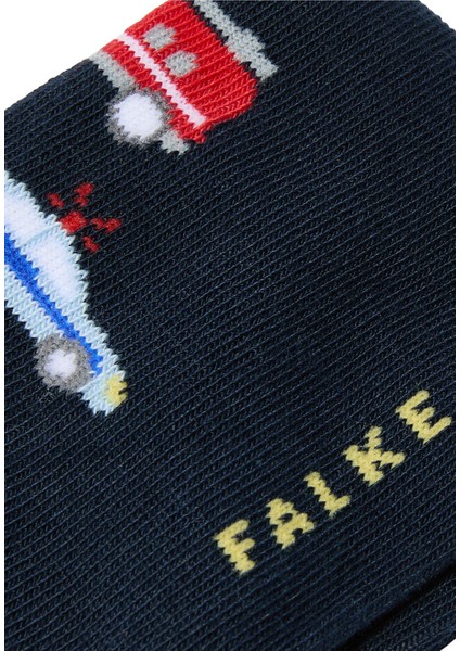 Çocuklar Için Polisiye ve Itfaiye Temalı Çorap - Lacivert fiyatları