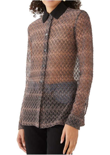 Işıltılı Dantel Gömlek indirimleri