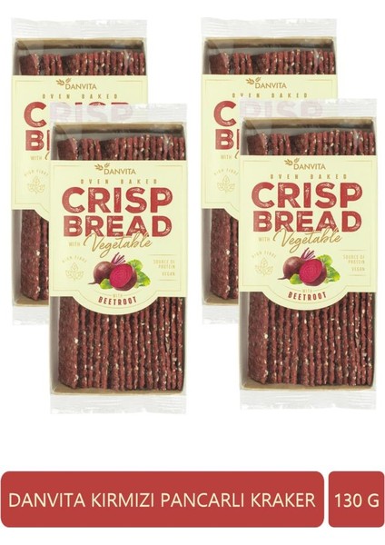 Kırmızı Pancarlı Kraker 130 G X4