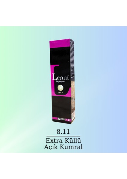 Saç Boyası 60 ml 8.11 Extra Küllü Açık Kumral