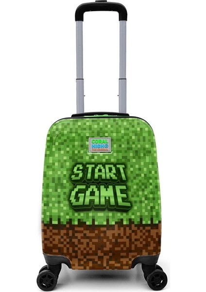 Coral High Minecraft Desenli Valiz