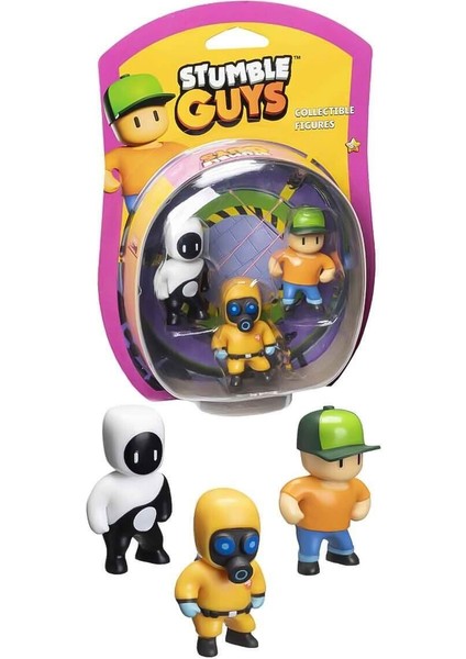 Pmı SG2220 Stumble Guys Figür Seti 3lü -Necotoys
