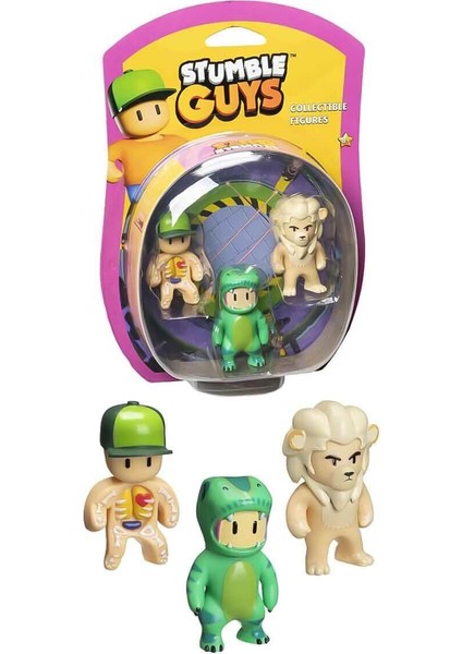 Pmı SG2220 Stumble Guys Figür Seti 3lü -Necotoys