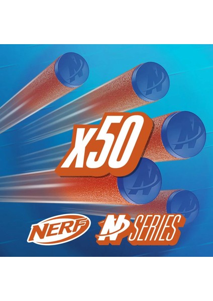 F8639 Nerf N Serisi Dart 50LI Yedek Paket