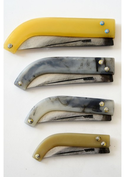 Çok Amaçlı 4'lü Bıçak Seti, 26-23-19-17 cm, Renkli, Siyah Çelik, 100 ml Hacimli fiyatları