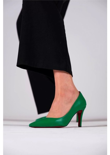 Kadın Elegant Ayakkabı Ince Topuklu Ayakkabı Stiletto Özel Tasarım Abiye Ayakkabı
