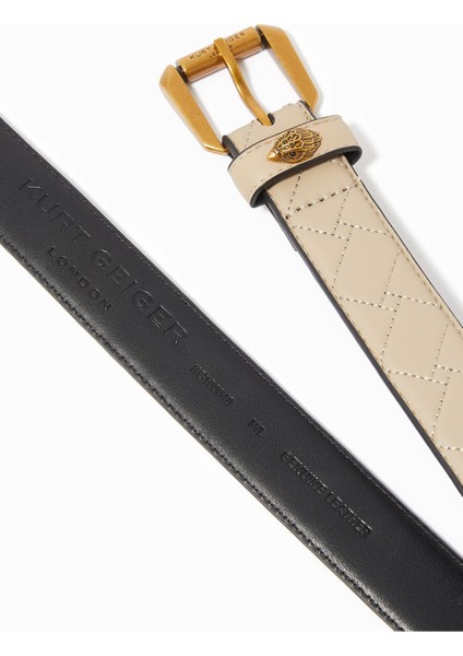 Kensington 30 Deri Kemer - Bej fırsatları