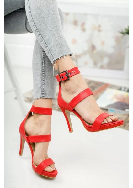 Kadın Elegant Ayakkabı Ince Topuklu Alçak Platform Ayakkabı Özel Tasarım Abiye Ayakkabı