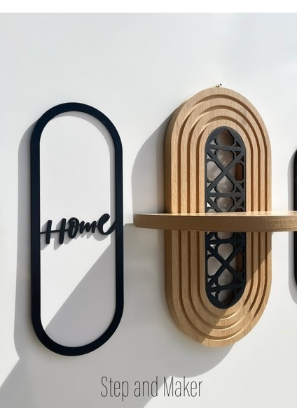 Home And Love ve Duvar Rafı Seti