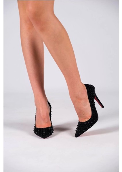 Kadın Elegant Ayakkabı Zımbalı Yüksek Topuklu Ayakkabı Özel Tasarım Abiye Ayakkabı fiyatları