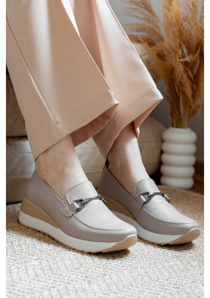 Kadın Hakiki Deri Dolgu Topuklu Ayakkabı, Ekstra Rahat Hakiki Deri Ayakkabı fiyatları