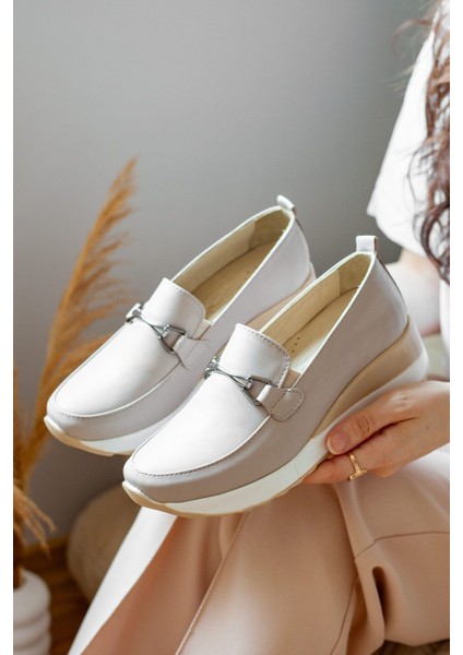 Kadın Hakiki Deri Dolgu Topuklu Ayakkabı, Ekstra Rahat Hakiki Deri Ayakkabı modelleri