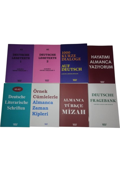 Almanca (24 Adet) Kitap Seti