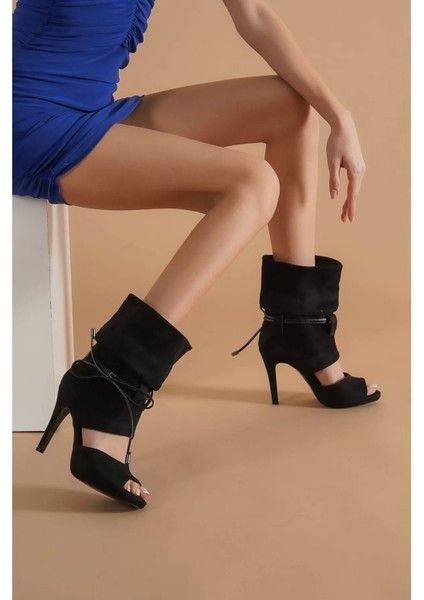 Kadın Elegant Ayakkabı Tasarım Süs Bağcıklı Topuklu Ayakkabı Özel Tasarım Abiye Ayakkabı modelleri