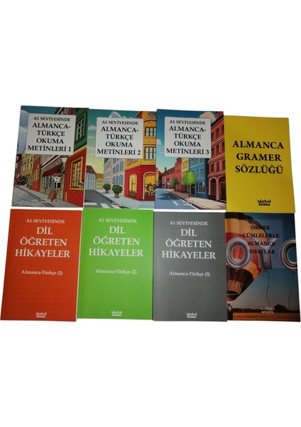 Almanca (24 Adet) Kitap Seti