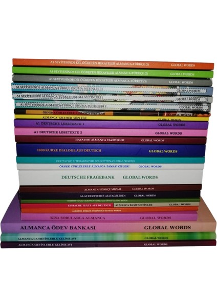 Almanca (24 Adet) Kitap Seti