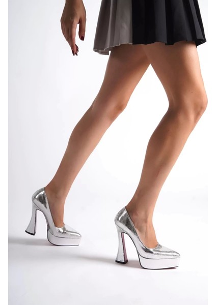 Kadın Elegant Ayakkabı Beyaz Platform Ayakkabı Özel Tasarım Abiye Ayakkabı fırsatları