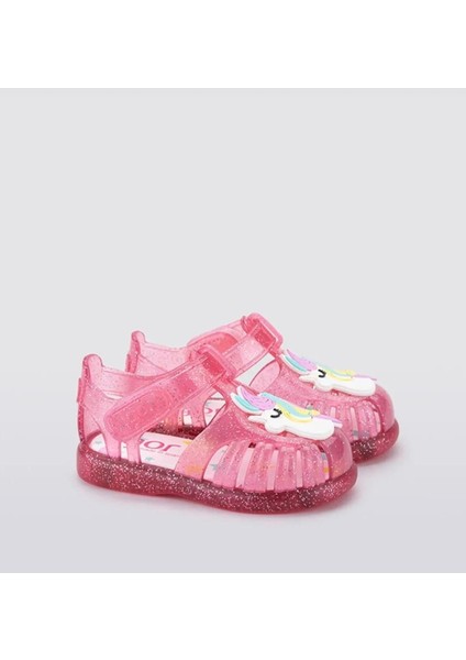 Tobby Gloss Unicornio Kız Çocuk Fuşya Glitter Sandalet fırsatları