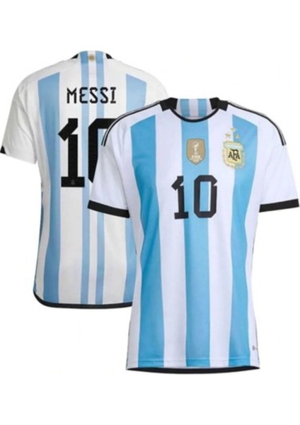 Messi Arjantin Yetişkin Kısa Kollu Mavi Renk