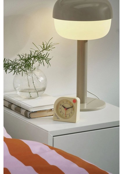 Mini Çalar Saat Masa Saati 5dk Erteleme Düğmeli 8 x 8 cm MD020 indirimleri