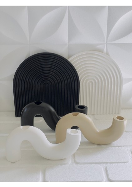 S Şeklinde Şamdan modelleri