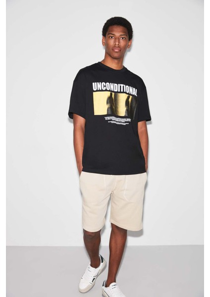 Uncondıtıonal Oversize Siyah T-Shirt modelleri