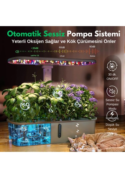 Aır – 10 Hazneli Akıllı Ev Tipi Topraksiz Tarim Sistemi indirimleri