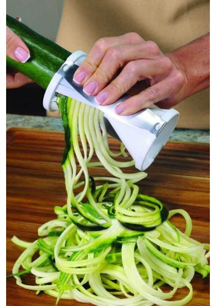 Renkli Spiral Sebze Doğrayıcı, Pratik ve Şık Mutfak Aleti, Metal, Çok Renkli, 250-499 ml modelleri