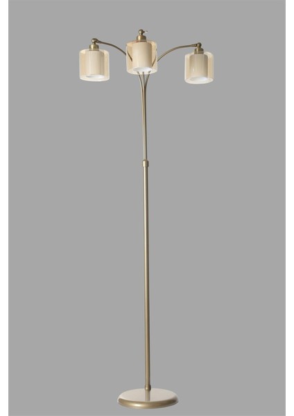 Gonca 3 Lü Eskitme Bal Camlı Lambader modelleri