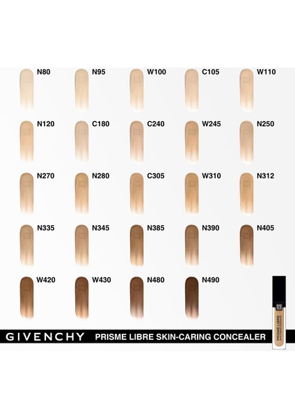 Prisme Libre Skin-Caring Concealer - Kapatıcı N80 (11 Ml)