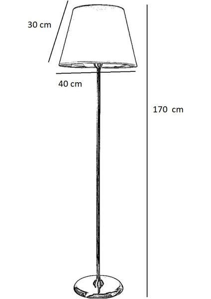 Rita Eskitme Kaplama Metal Lambader - Lacivert fiyatları