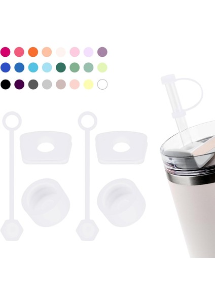 1 Set Stanley Için Silikon Dökülmeye Dayanıklı Sızdırmaz Seti Quencher