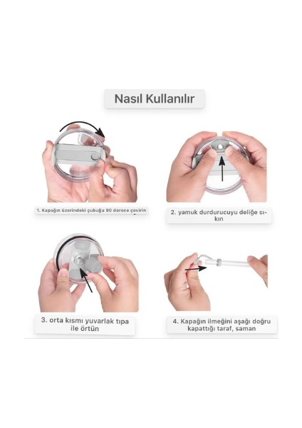 1 Set Stanley Için Silikon Dökülmeye Dayanıklı Sızdırmaz Seti Quencher