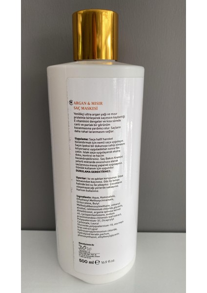 Argan & Mısır Durulanmayan Saç Maskesi fiyatları