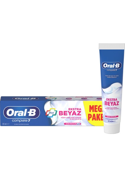 Complete 7 Ekstra Beyaz Diş Macunu 125 ml