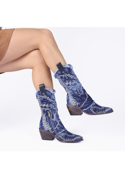 Kovboy Çizme Yazlık Nakış Işlemeli J352 fiyatları