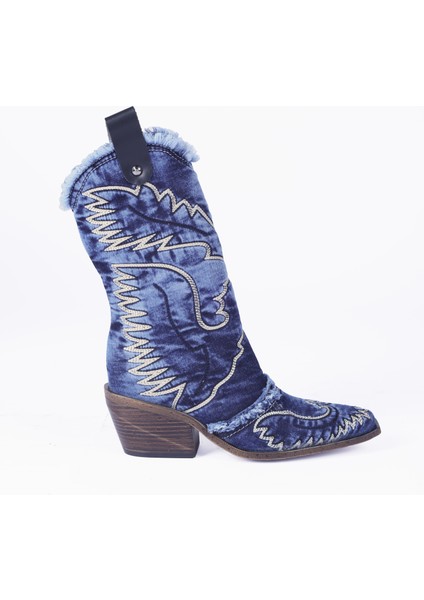 Kovboy Çizme Yazlık Nakış Işlemeli J352 fırsatları