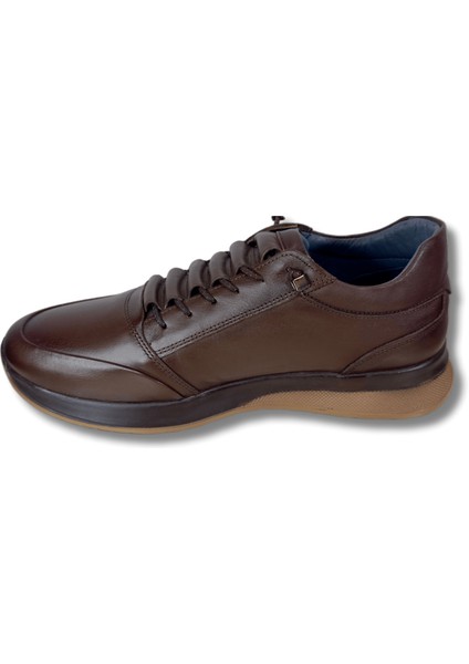 Kahverengi Hakiki Deri Günlük Spor Ayakkabı (Ks3) 42 fiyatları