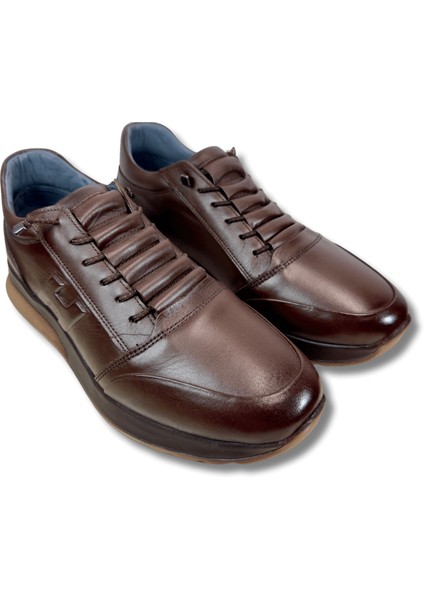 Kahverengi Hakiki Deri Günlük Spor Ayakkabı (Ks3) 42 indirimleri
