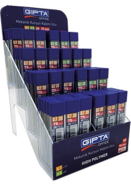 Gıpta 75MM Kalem Ucu Min 240LI Stand