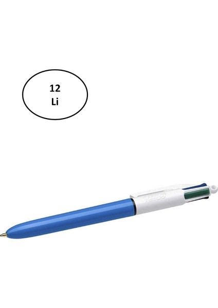 Bic Tükenmez Kalem Mekanizmalı 4 Renk 982866 12'li fiyatları